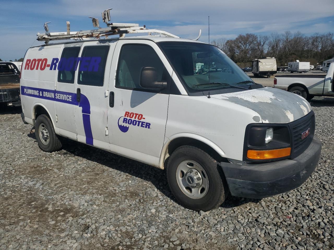 2012 GMC Savana VIN 1GTW7FCA1C1145026 Copart auction photo, minor dent/scratches damage thumbnail 4