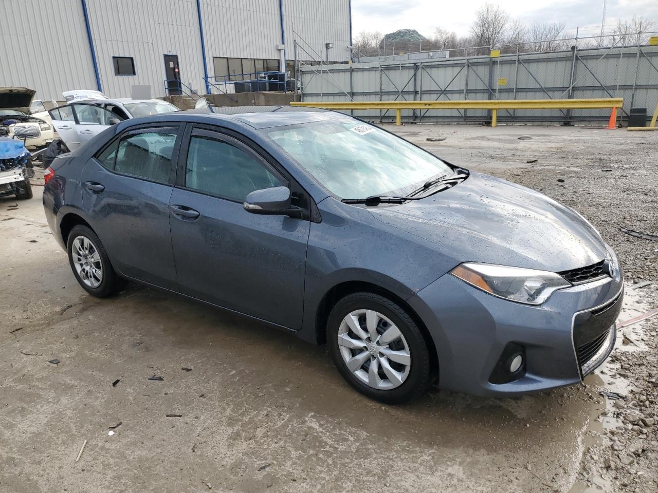 2016 Toyota Corolla VIN 5YFBURHE4GP429823 Copart auction photo, front end damage thumbnail 4