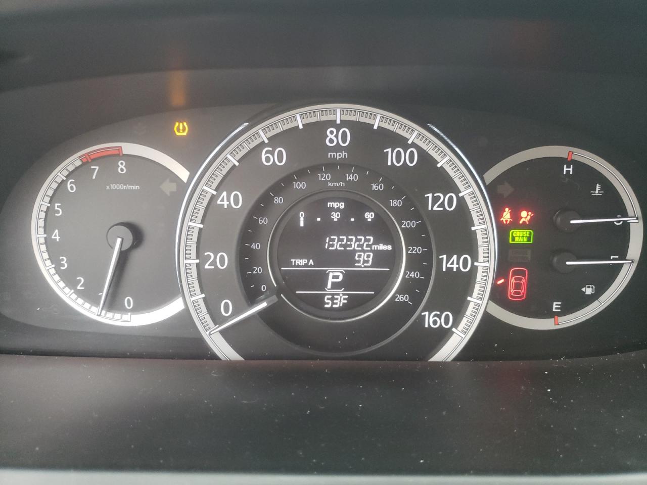 2015 Honda Accord VIN 1HGCR3F83FA012570 Copart auction photo, front end / minor dent/scratches damage thumbnail 9