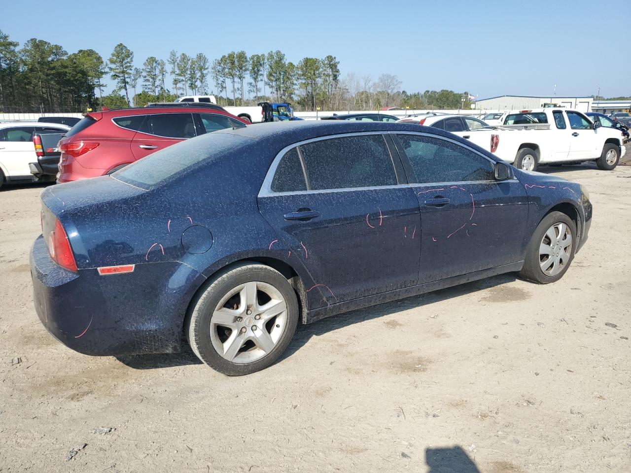 2011 Chevrolet Malibu VIN 1G1ZB5E15BF298358 Copart auction photo, minor dent/scratches damage thumbnail 3