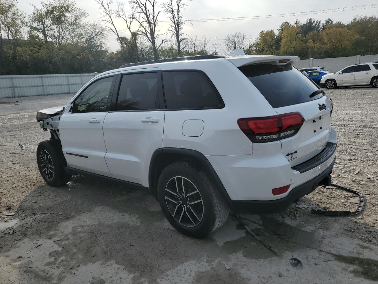 2021 Jeep Grand Cherokee VIN 1C4RJFLG4MC666038 Copart auction photo, front end damage thumbnail 2