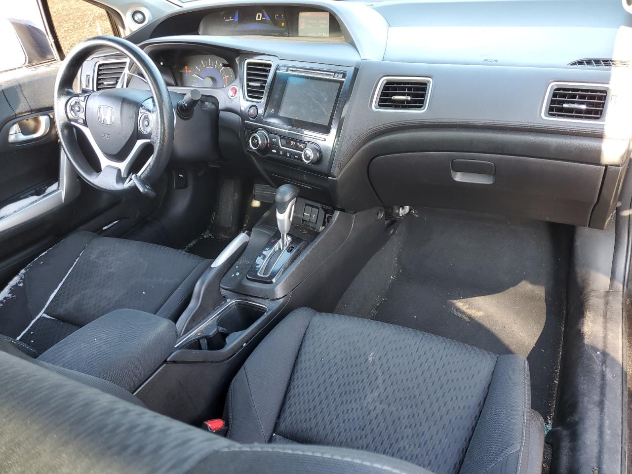 2014 Honda Civic VIN 2HGFG3B86EH517172 Copart auction photo, side damage thumbnail 8