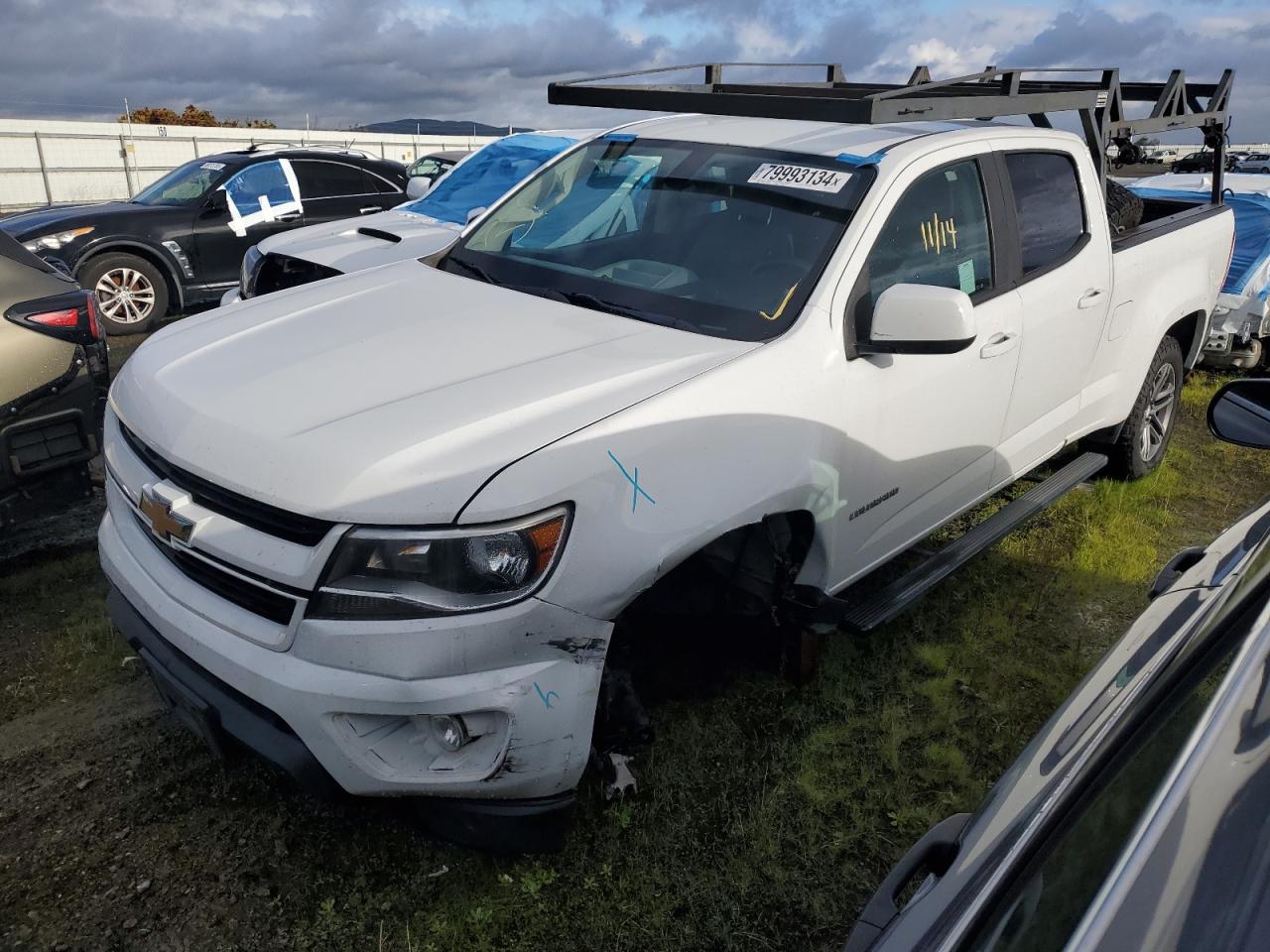 2019 Chevrolet Colorado VIN 1GCGSBENXK1253414
