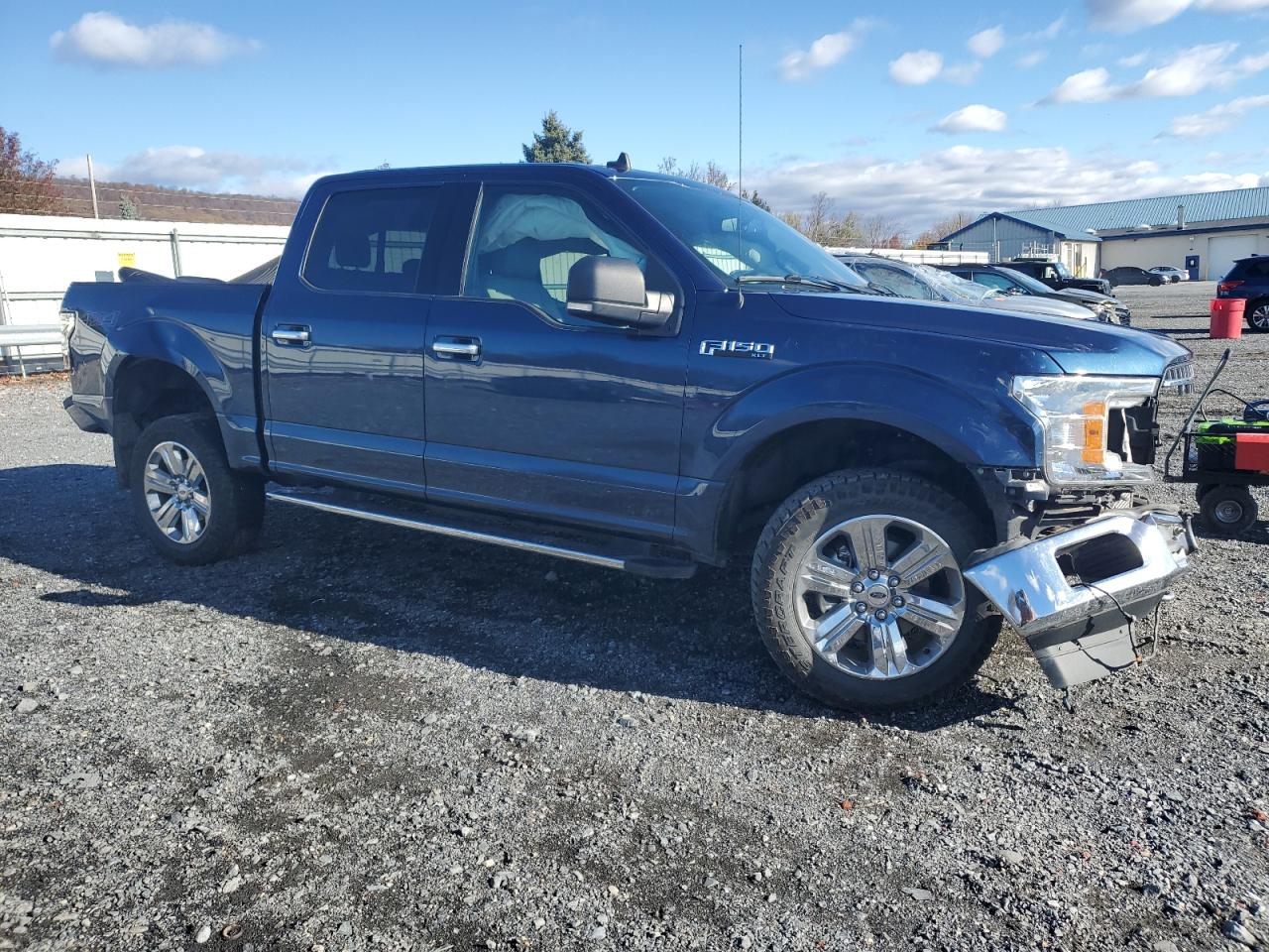 2020 Ford F-150 VIN 1FTEW1E44LKF13654 Copart auction photo, front end / rear end damage thumbnail 4