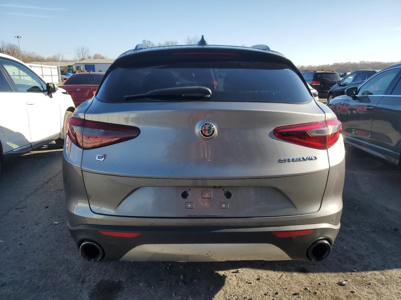 2018 Alfa Romeo Stelvio VIN ZASFAKPN8J7B93860 Copart auction photo, side damage thumbnail 6