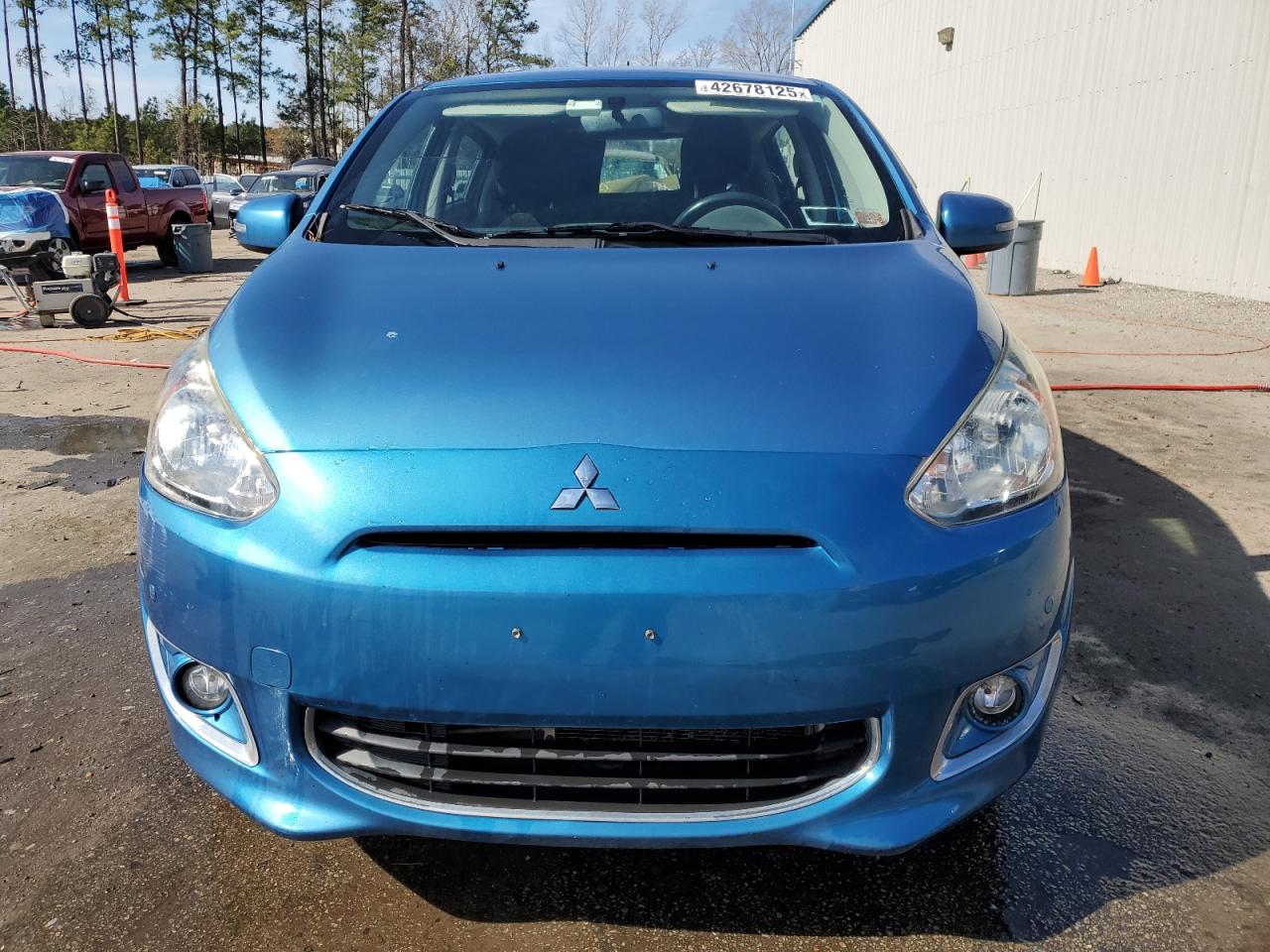 2015 Mitsubishi Mirage VIN ML32A4HJ7FH031172 Copart auction photo, rear end damage thumbnail 5