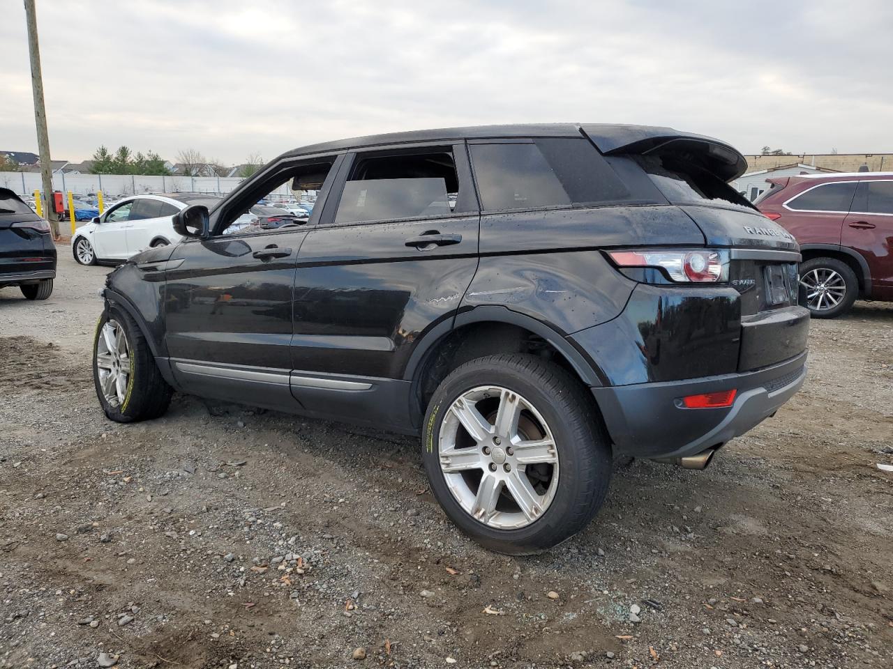 2015 Land Rover Range Rover VIN SALVP2BG5FH023204 Copart auction photo, front end / burn - engine damage thumbnail 2