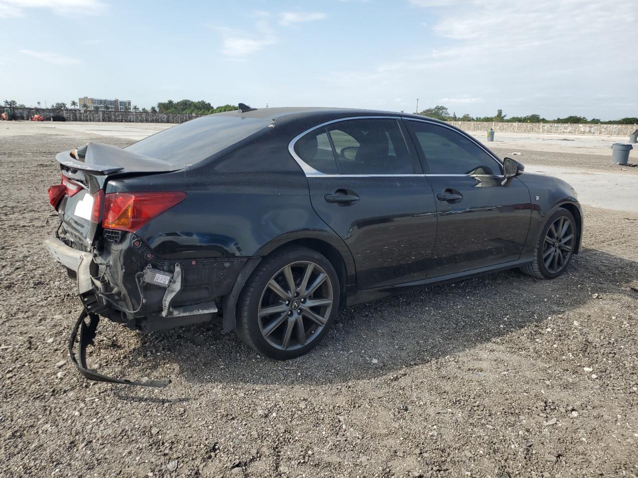 2013 Lexus GS VIN JTHBE1BL4D5026731 Copart auction photo, rear end damage thumbnail 3