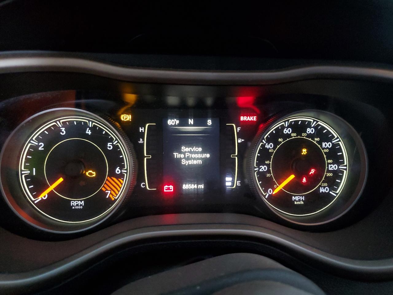 2015 Jeep Grand Cherokee VIN 1C4PJLAB2FW530876 Copart auction photo, front end / side damage thumbnail 9