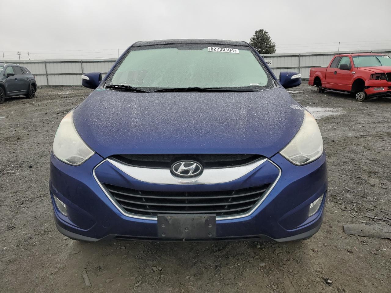 2013 Hyundai Tucson VIN KM8JUCAC4DU634571 Copart auction photo, side damage thumbnail 5
