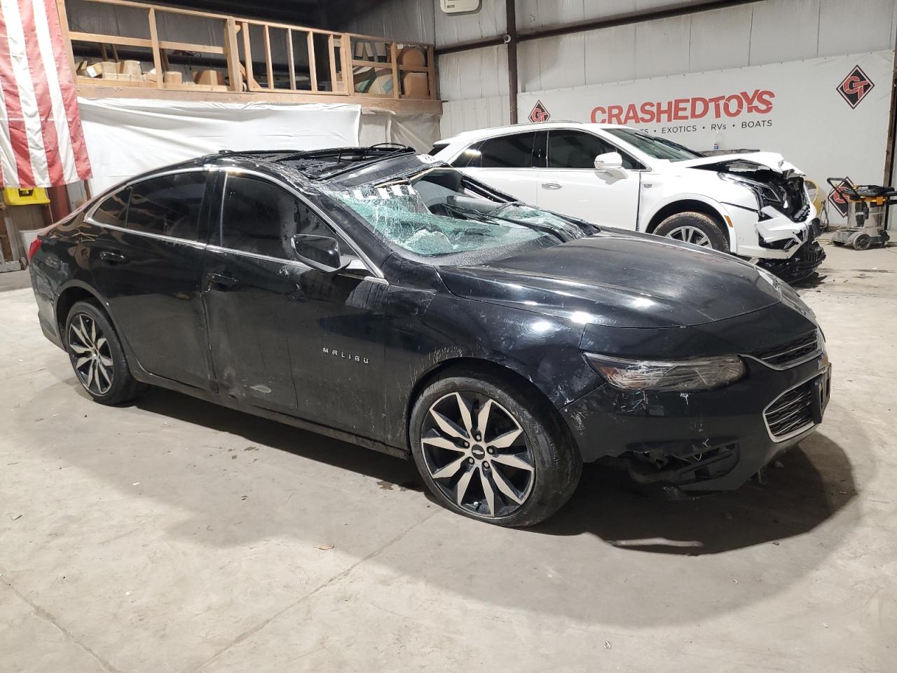 2017 Chevrolet Malibu VIN 1G1ZE5ST0HF159079 Copart auction photo, all over damage thumbnail 4