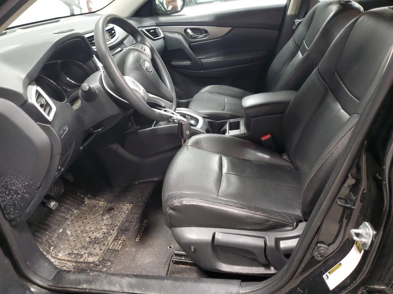 2016 Nissan Rogue VIN KNMAT2MV4GP616914 Copart auction photo, side / rear end damage thumbnail 7