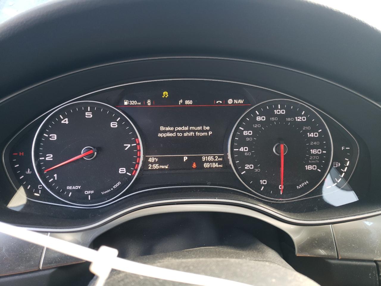 2018 Audi A6 VIN WAUG8AFC3JN010036 Copart auction photo, rear end / front end damage thumbnail 9