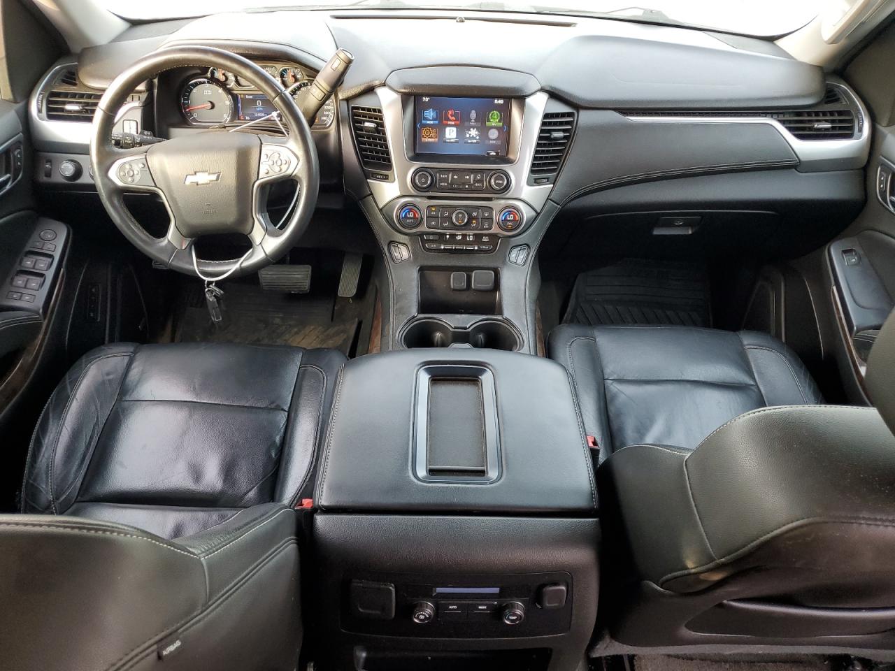 2015 Chevrolet Tahoe VIN 1GNSKBKCXFR220344 Copart auction photo, water/flood / minor dent/scratches damage thumbnail 8