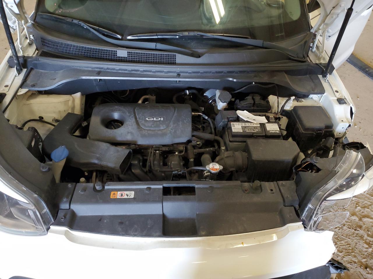 2019 KIA Soul VIN KNDJN2A28K7022887 Copart auction photo, front end / undercarriage damage thumbnail 12