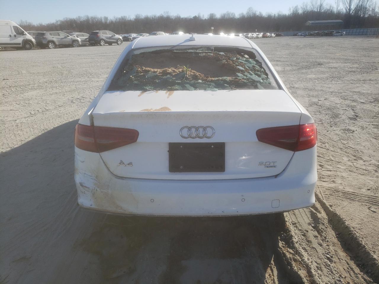 2015 Audi A4 VIN WAUFFAFLXFN002394 Copart auction photo, water/flood damage thumbnail 6
