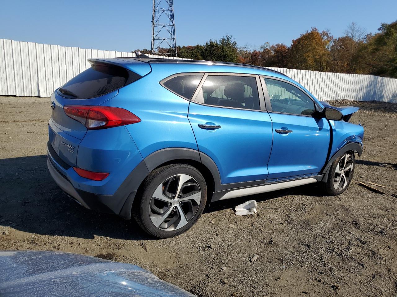 2018 Hyundai Tucson VIN KM8J3CA25JU625710 Copart auction photo, front end damage thumbnail 3