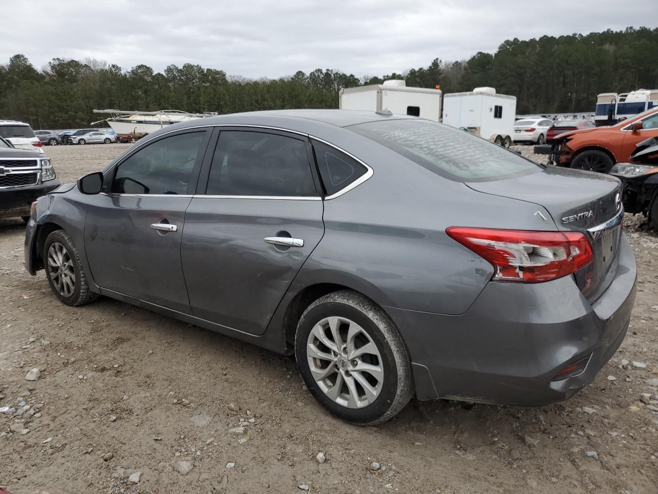 2019 Nissan Sentra VIN 3N1AB7AP9KY346739 Copart auction photo, undercarriage / front end damage thumbnail 2