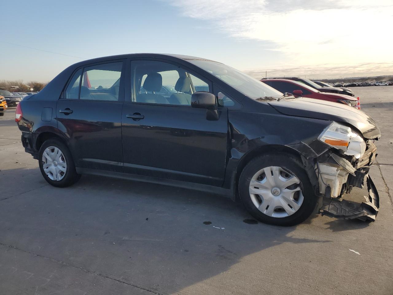 2011 Nissan Versa VIN 3N1BC1AP4BL481008 Copart auction photo, front end / rear end damage thumbnail 4