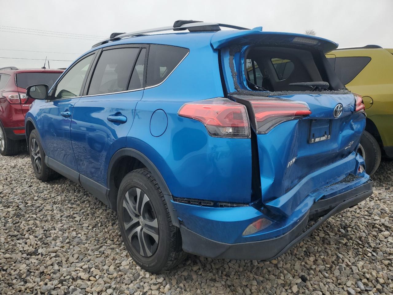 2018 Toyota RAV 4 VIN JTMBFREVXJJ218104 Copart auction photo, rear end damage thumbnail 2