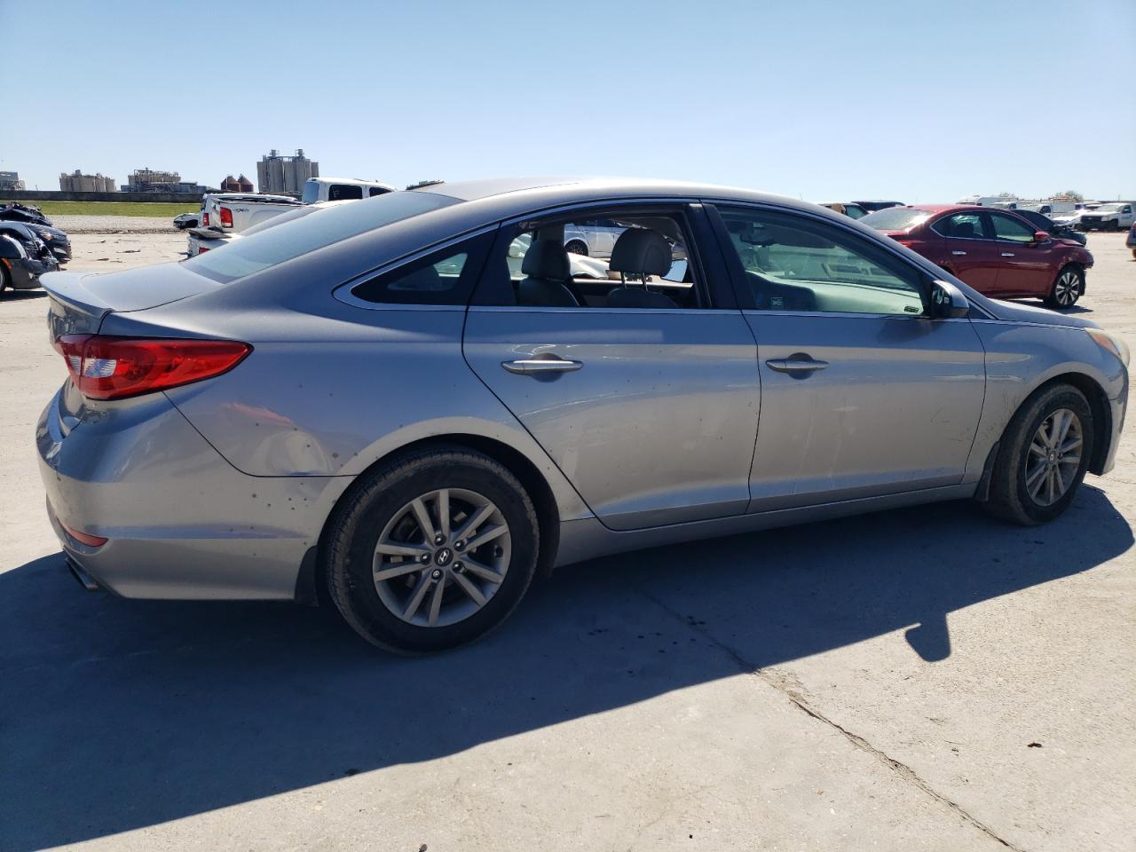2015 Hyundai Sonata VIN 5NPE24AF1FH198626 Copart auction photo, mechanical / vandalism damage thumbnail 3