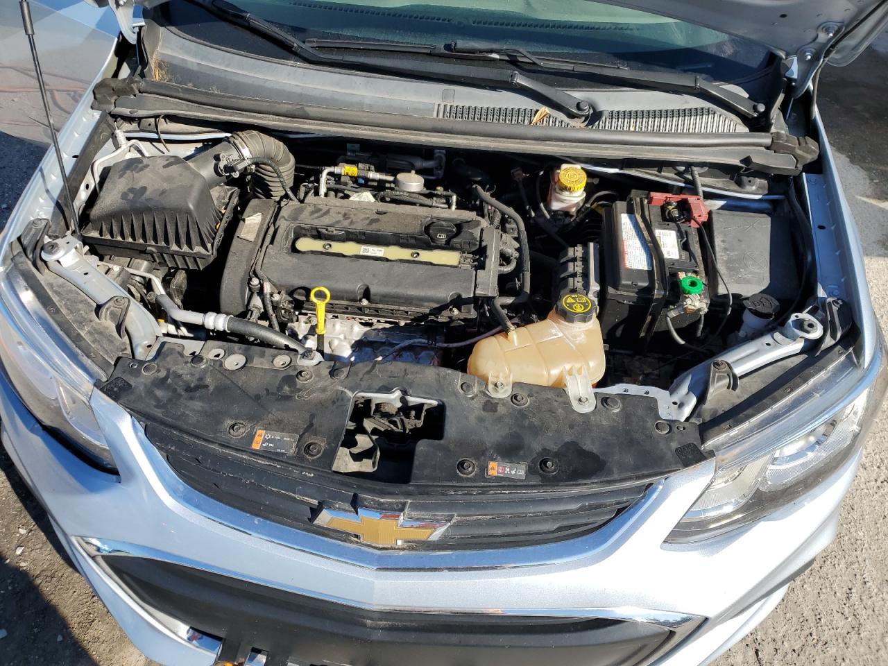 2017 Chevrolet Sonic VIN 1G1JB5SH6H4178166 Copart auction photo, rear end damage thumbnail 12