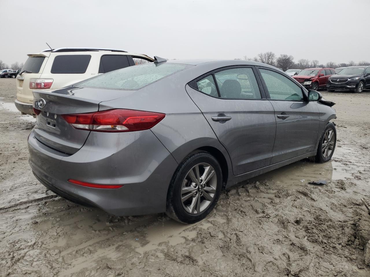 2018 Hyundai Elantra VIN 5NPD84LF2JH331958 Copart auction photo, front end damage thumbnail 3