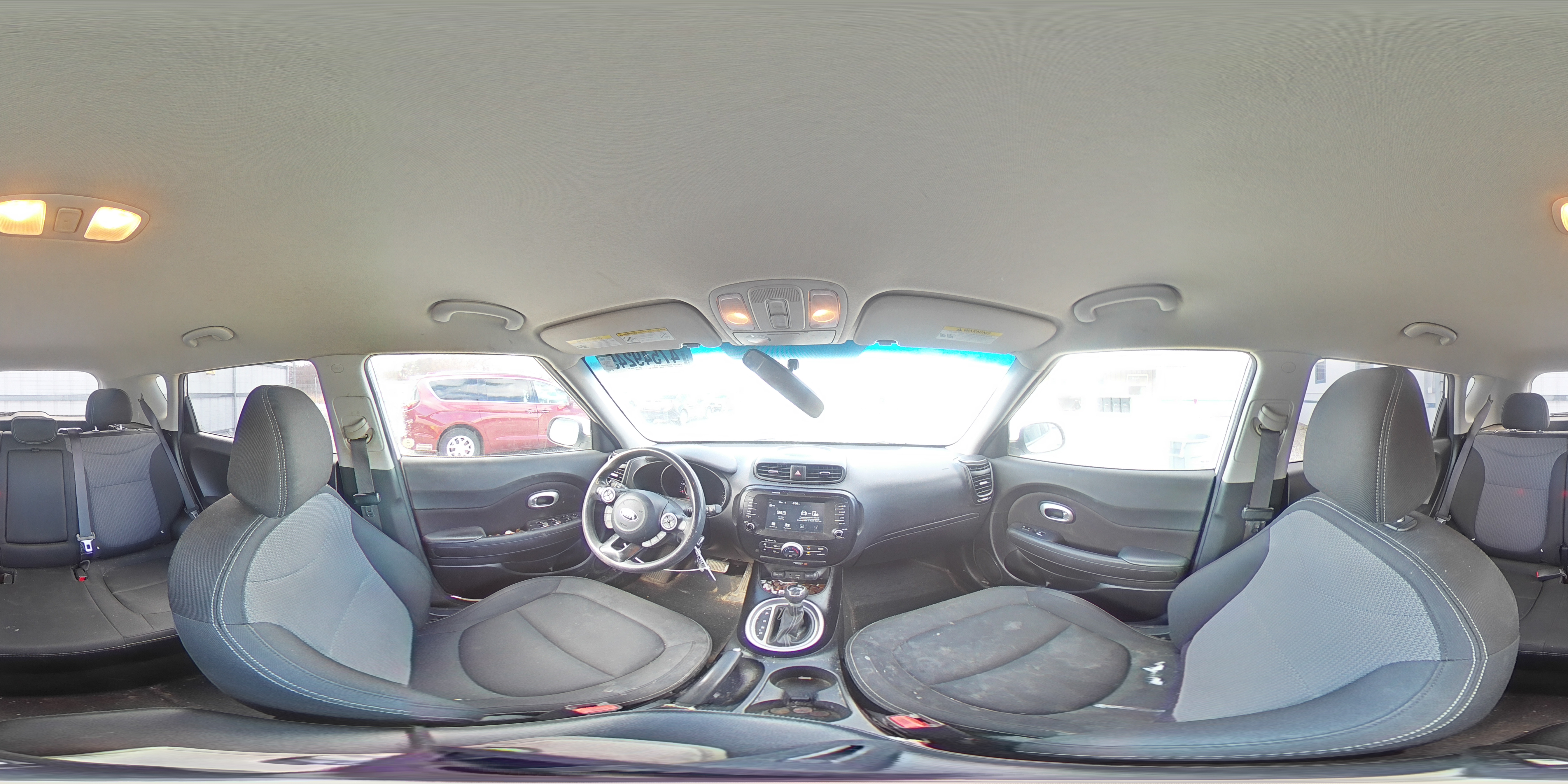 2019 KIA Soul VIN KNDJP3A56K7910466 Copart auction photo, front end damage thumbnail 13