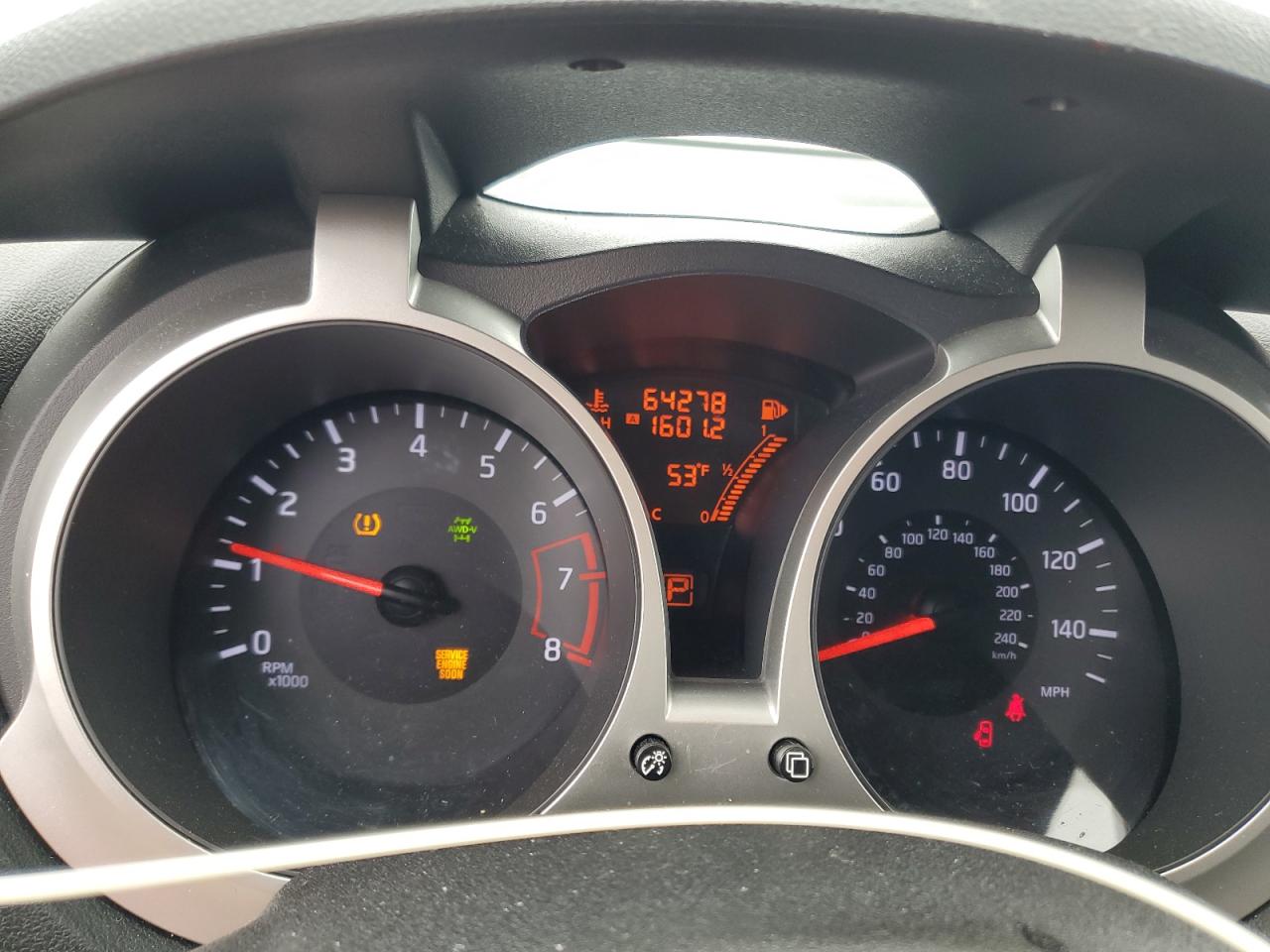 2015 Nissan Juke VIN JN8AF5MV5FT551719 Copart auction photo, rear end damage thumbnail 9