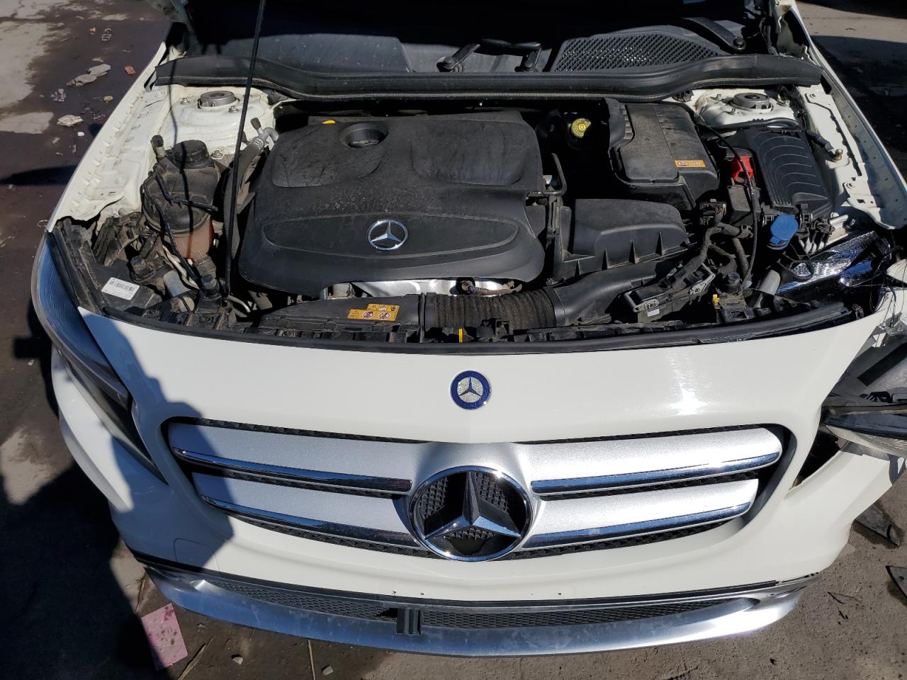 2016 Mercedes-Benz GLA-klasse VIN WDCTG4GB4GJ211367 Copart auction photo, front end damage thumbnail 11