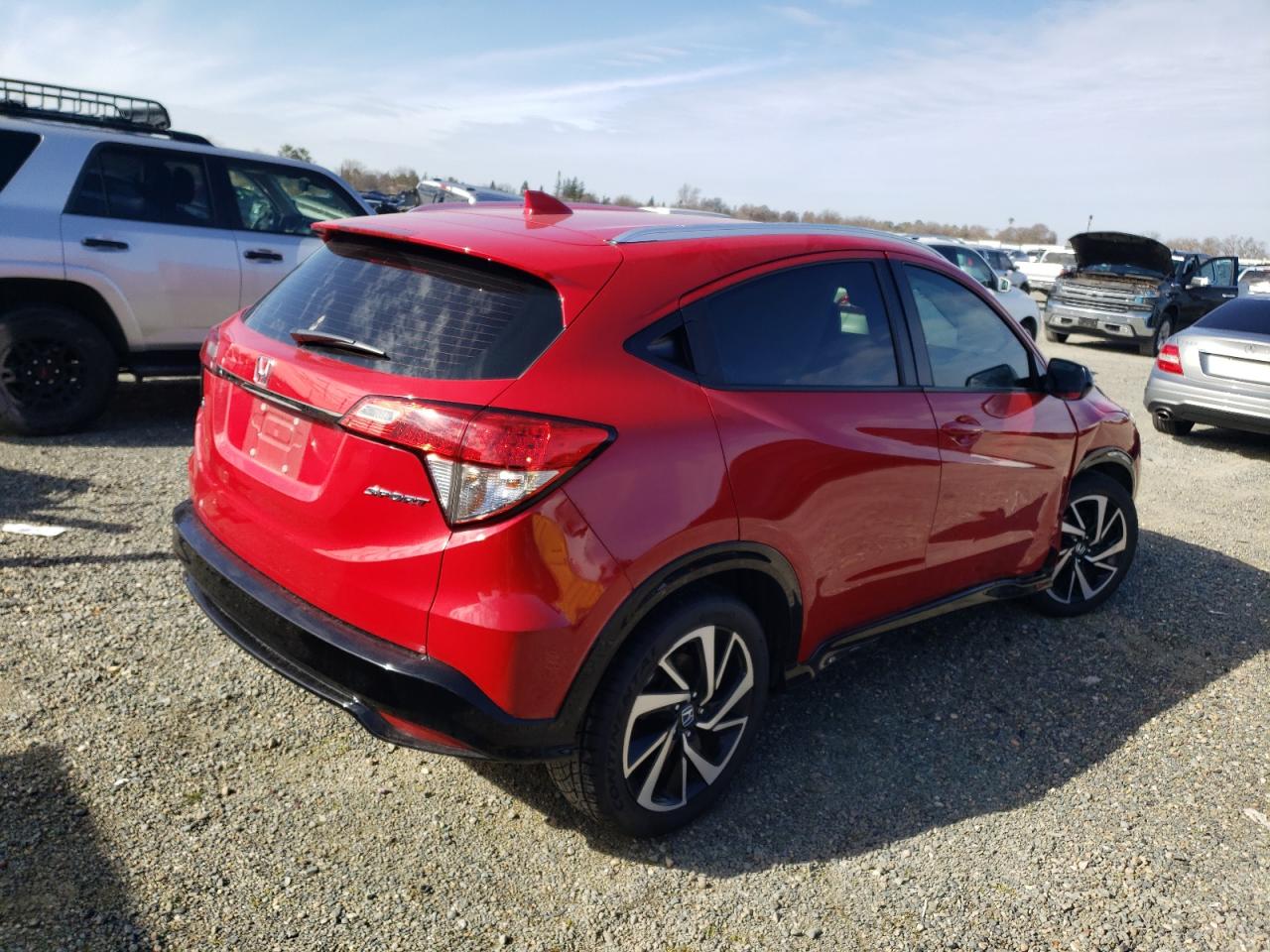 2019 Honda HR-V VIN 3CZRU5H17KG702069 Copart auction photo, front end damage thumbnail 3