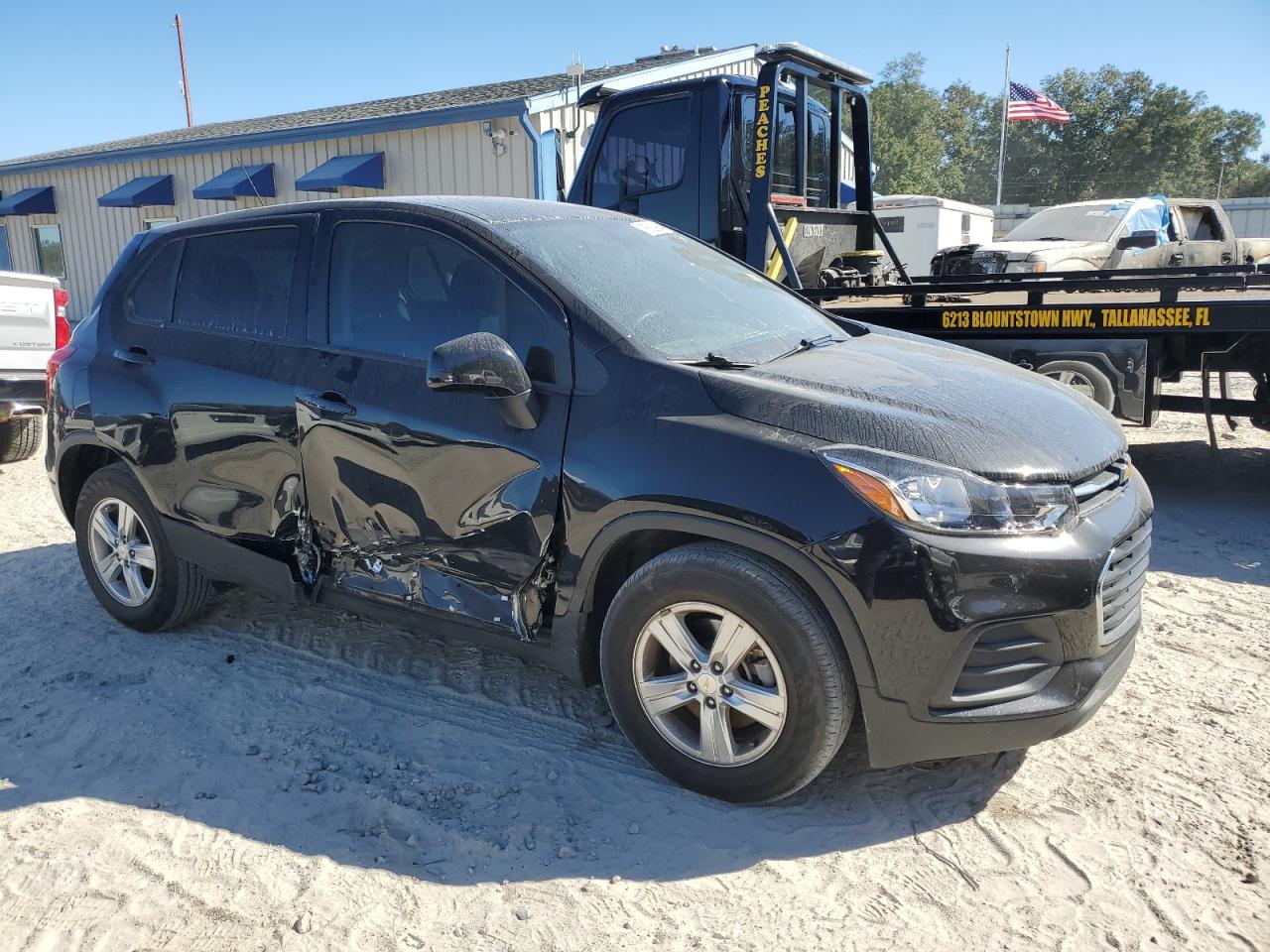 2022 Chevrolet Trax VIN KL7CJKSM8NB507078 Copart auction photo, side damage thumbnail 4