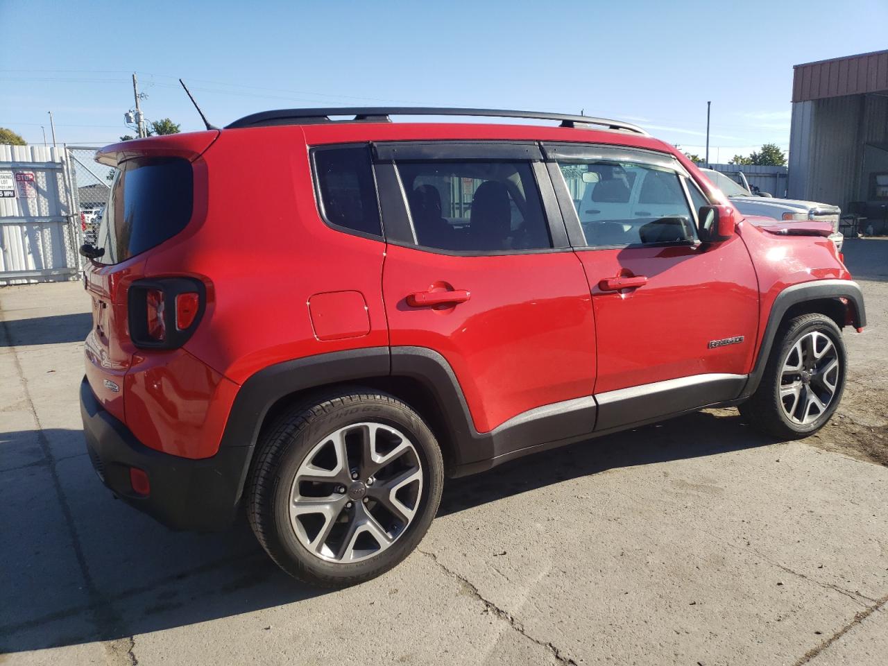 2016 Jeep Renegade VIN ZACCJABT6GPD83969 Copart auction photo, front end / side damage thumbnail 3