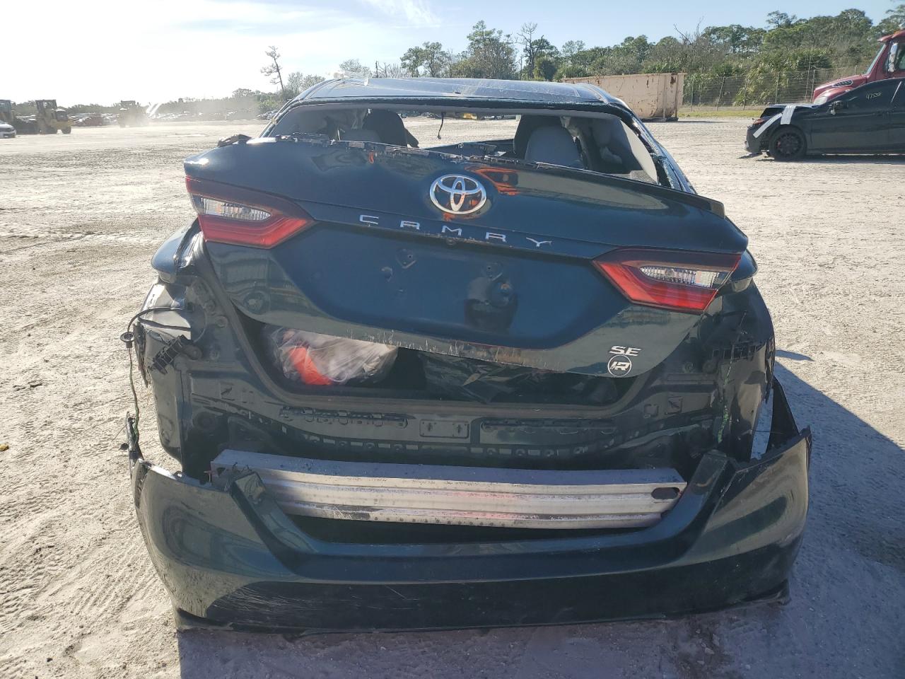2021 Toyota Camry VIN 4T1G11AK1MU588728 Copart auction photo, all over damage thumbnail 6