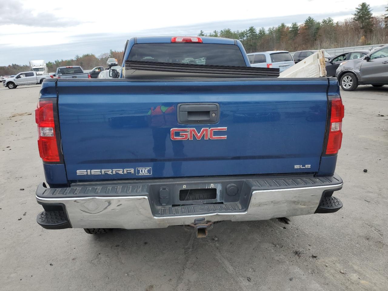 2018 GMC Sierra VIN 1GTV2MEC3JZ209224 Copart auction photo, side damage thumbnail 6
