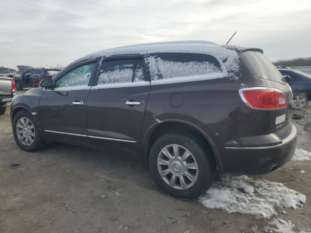 2015 Buick Enclave VIN 5GAKRCKD4FJ107864 Copart auction photo, front end / rear end damage thumbnail 2