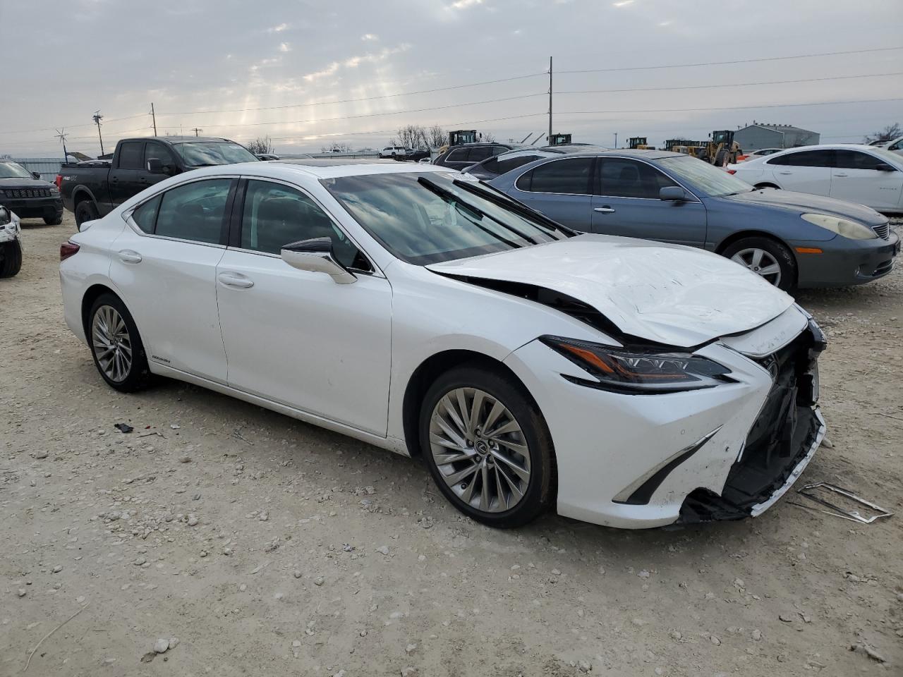 2019 Lexus ES VIN 58AB21B18KU004120 Copart auction photo, front end damage thumbnail 4