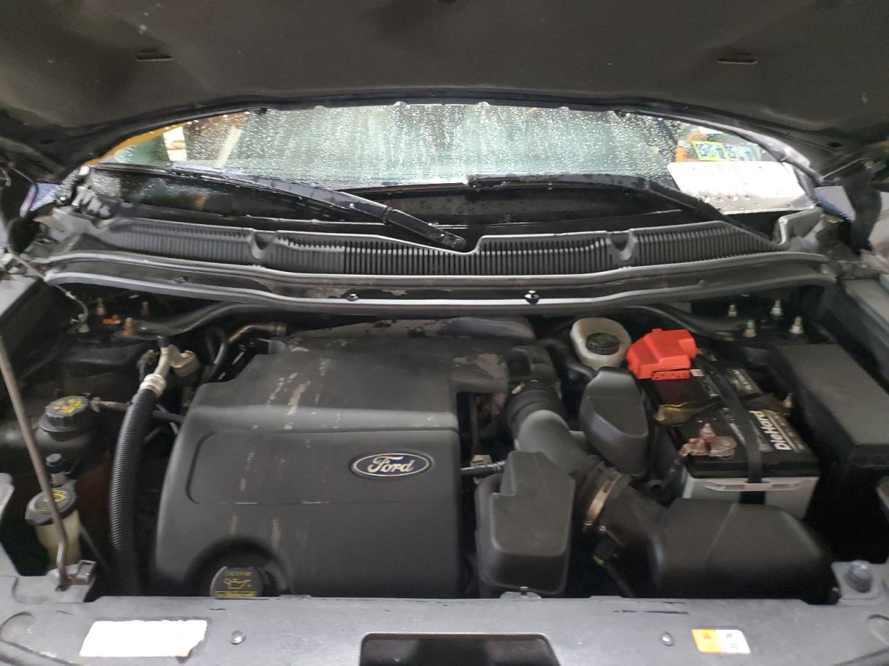 2012 Ford Explorer VIN 1FMHK8D82CGA16235 Copart auction photo, front end / side damage thumbnail 12