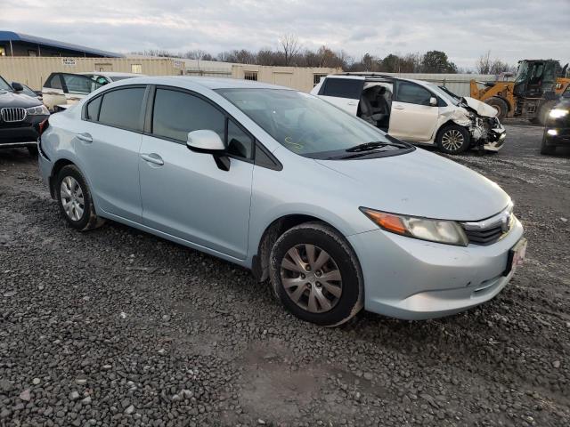 2012 Honda Civic VIN 2HGFB2F52CH516168 Copart auction photo, rear end damage thumbnail 4