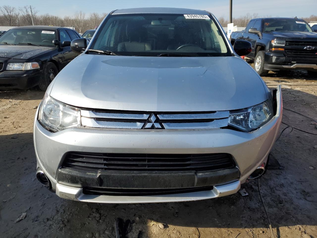 2015 Mitsubishi Outlander VIN JA4AD2A34FZ009389 Copart auction photo, front end / side damage thumbnail 5