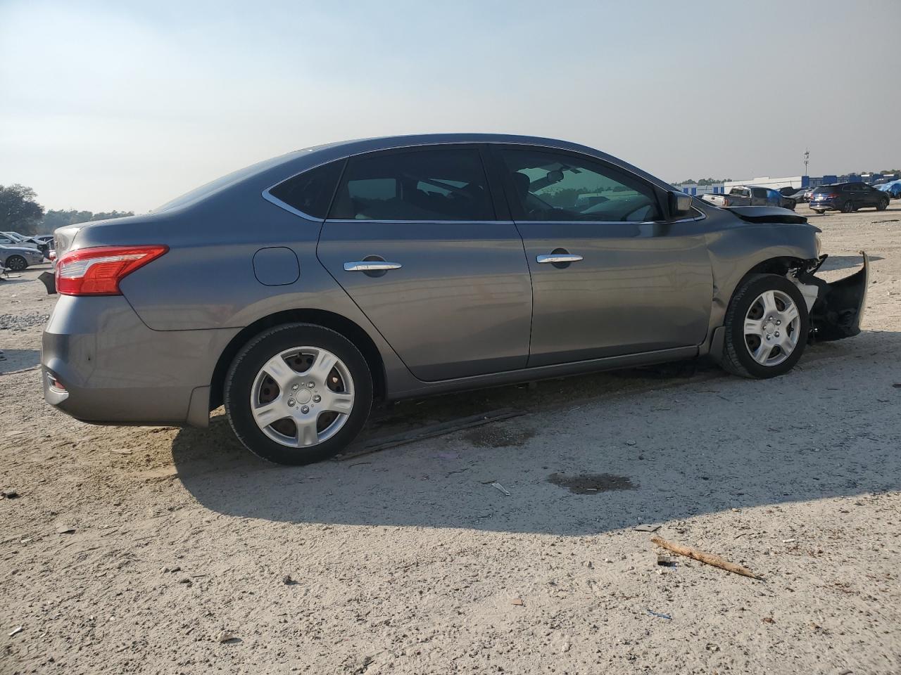 2016 Nissan Sentra VIN 3N1AB7AP6GY244404 Copart auction photo, front end / side damage thumbnail 3