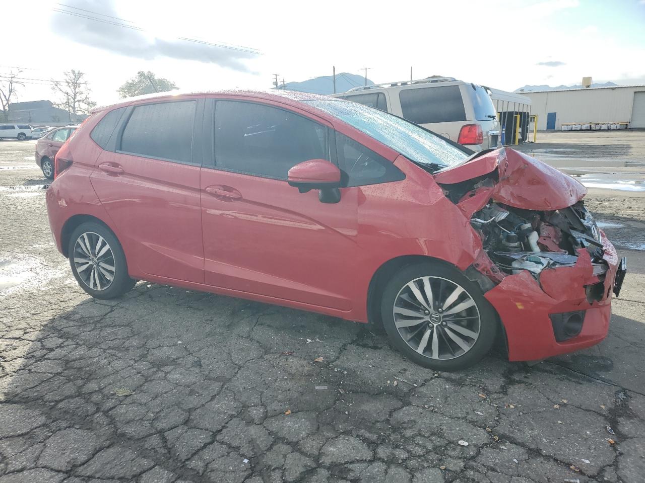 2017 Honda Fit VIN 3HGGK5G76HM706599 Copart auction photo, front end damage thumbnail 4