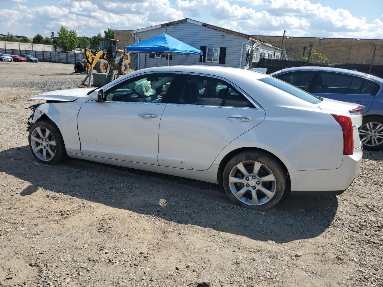 2016 Cadillac ATS VIN 1G6AH5RXXG0115065 Copart auction photo, biohazard/chemical / front end damage thumbnail 2