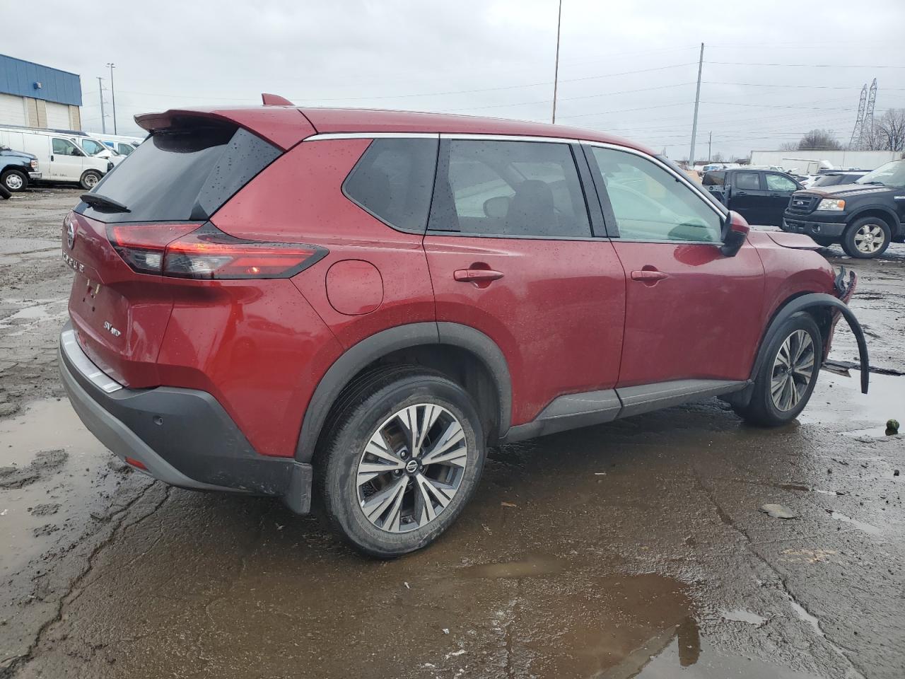 2021 Nissan Rogue VIN 5N1AT3BB4MC845493 Copart auction photo, front end damage thumbnail 3