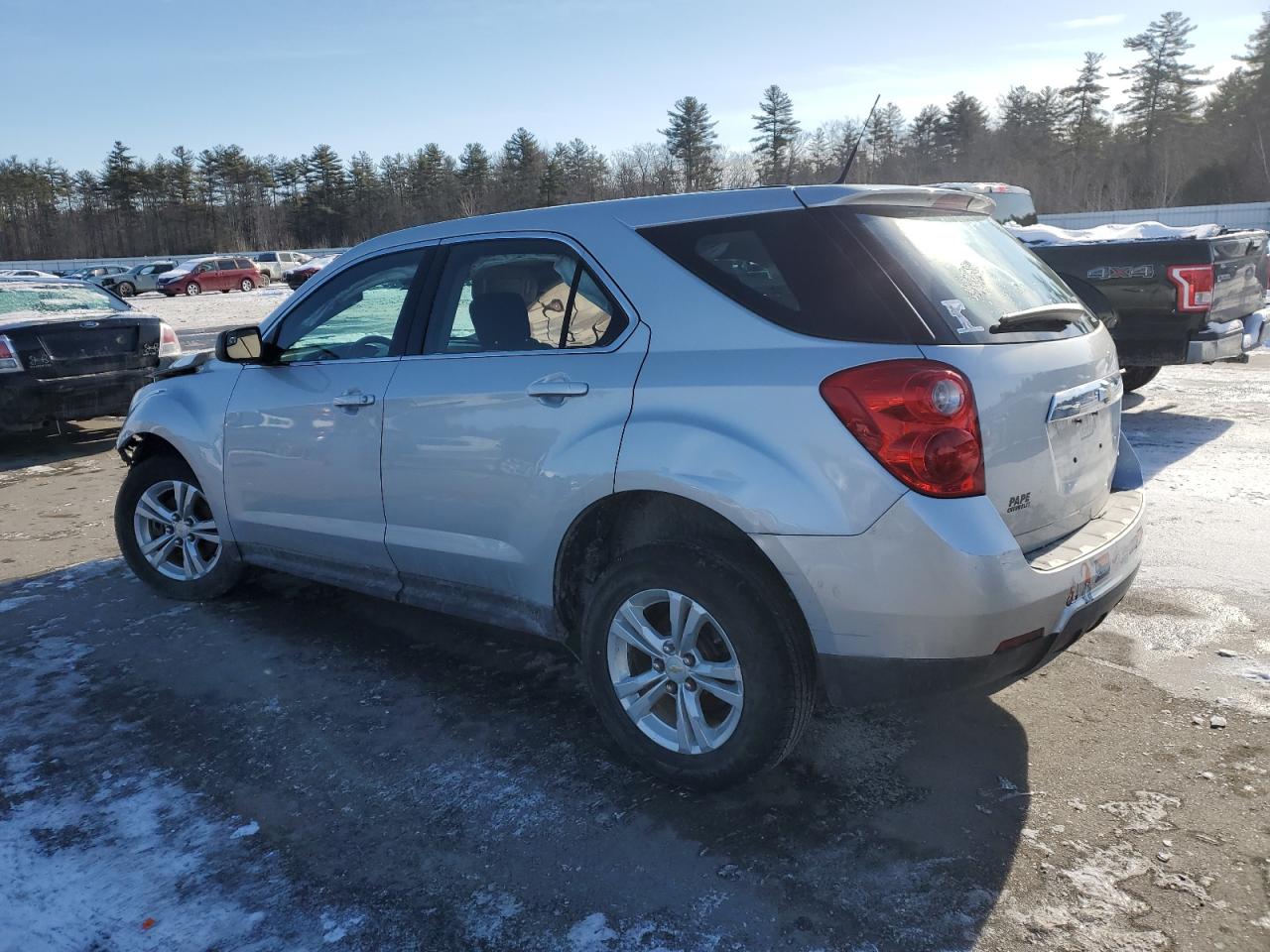 2012 Chevrolet Equinox VIN 2GNALBEK4C6219063 Copart auction photo, front end / minor dent/scratches damage thumbnail 2