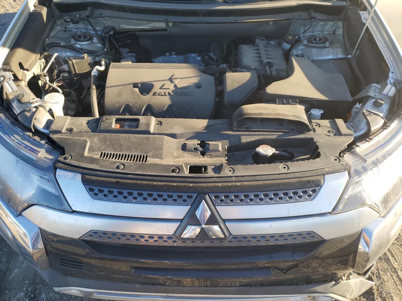 2020 Mitsubishi Outlander VIN JA4AZ3A36LZ040551 Copart auction photo, undercarriage / front end damage thumbnail 12