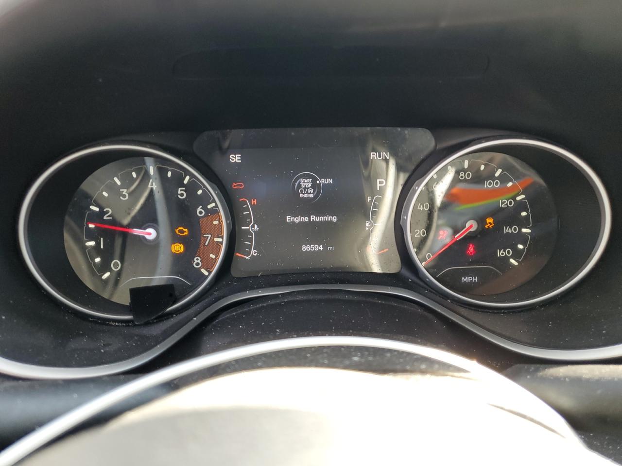 2018 Jeep Compass VIN 3C4NJDCB0JT135524 Copart auction photo, front end damage thumbnail 9