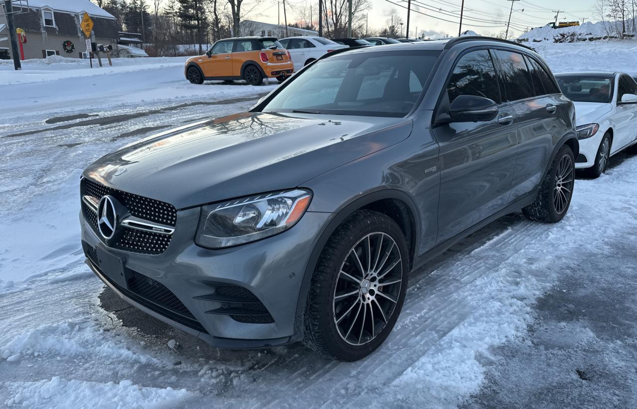 2017 Mercedes-Benz GLC VIN WDC0G6EBXHF151200 Copart auction photo, normal wear damage thumbnail 2