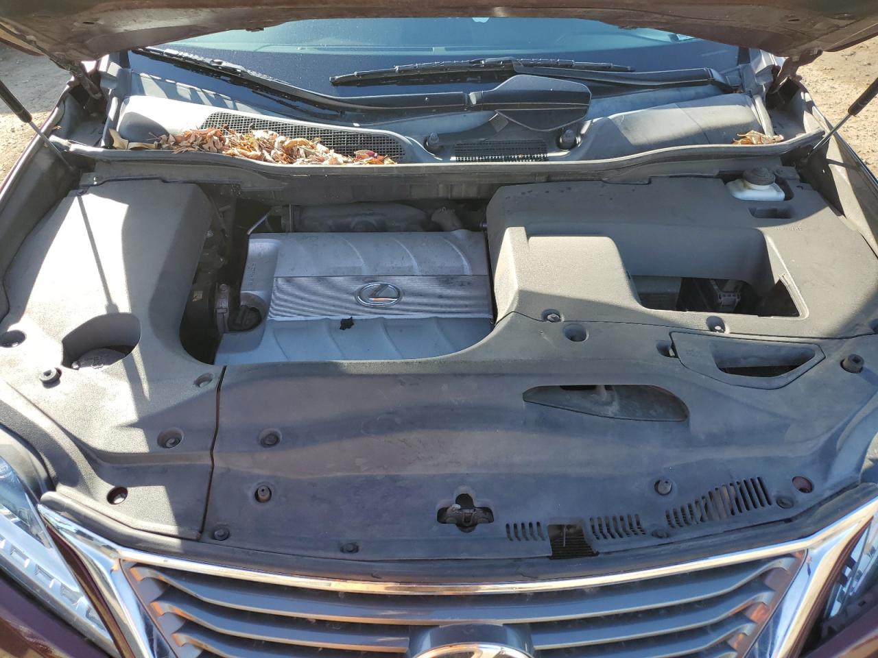 2015 Lexus RX VIN 2T2BK1BA8FC287032 Copart auction photo, front end / undercarriage damage thumbnail 12