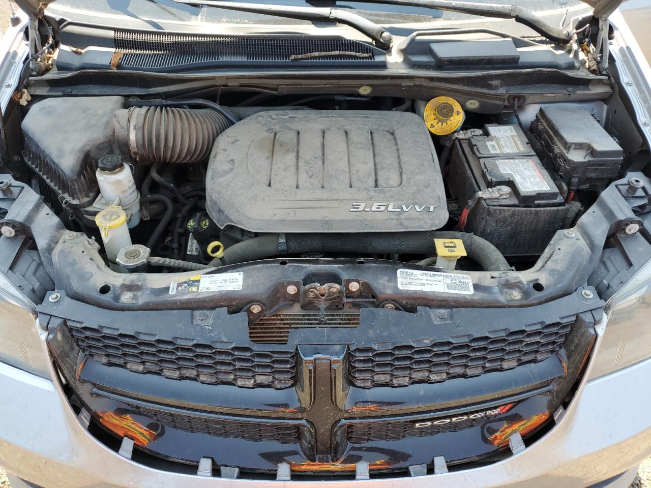 2016 Dodge Caravan VIN 2C4RDGCG4GR226748 Copart auction photo, water/flood damage thumbnail 13